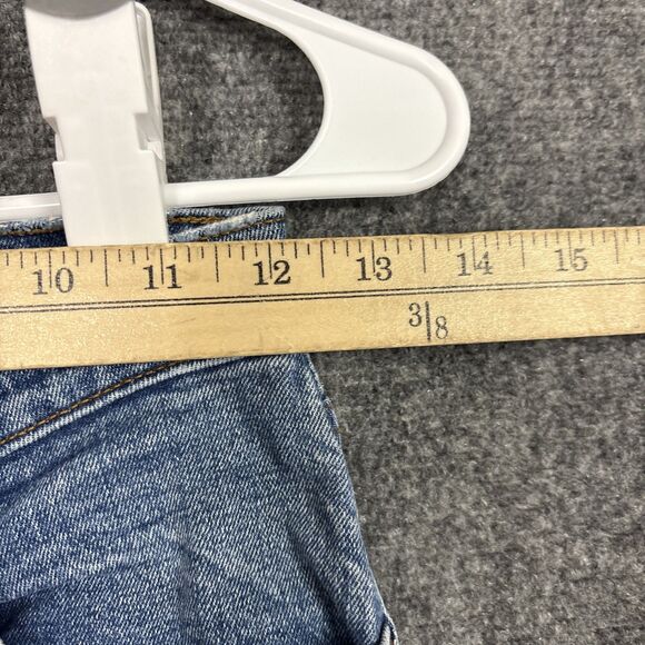 Abercrombie & Fitch The 90's Slim Straight Jeans Womens Size 25 Ultra High - Picture 4 of 10